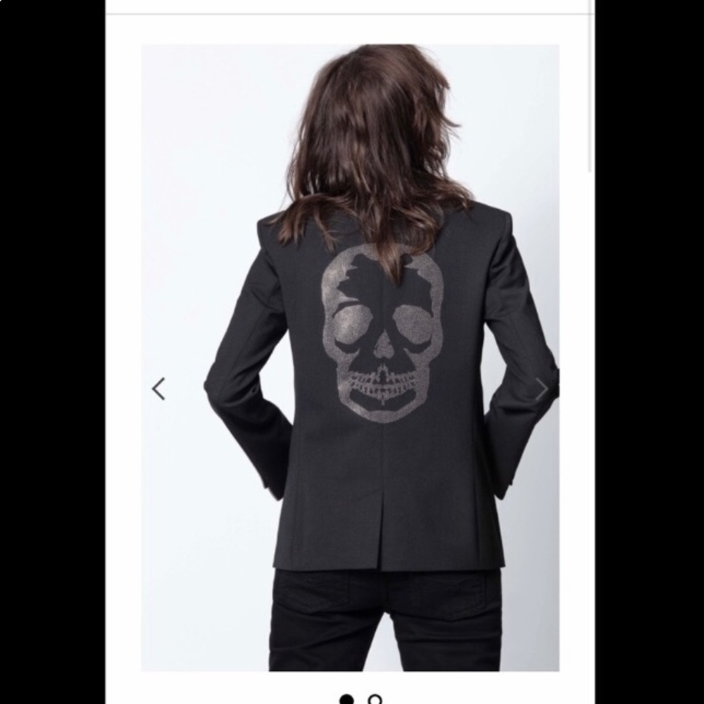 Zadig & Voltaire skull jacket